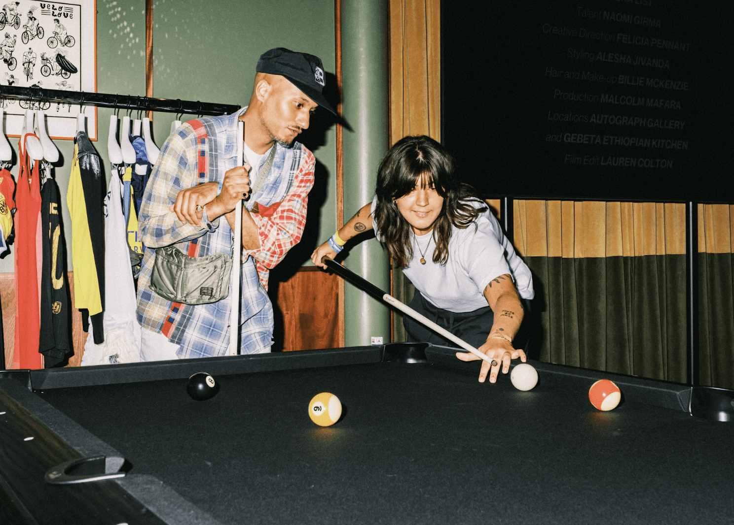 KERB Social Club People Playing pool