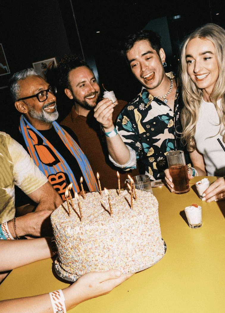 KERB social club birthday celebration